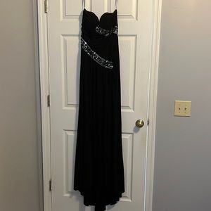 Black evening dress